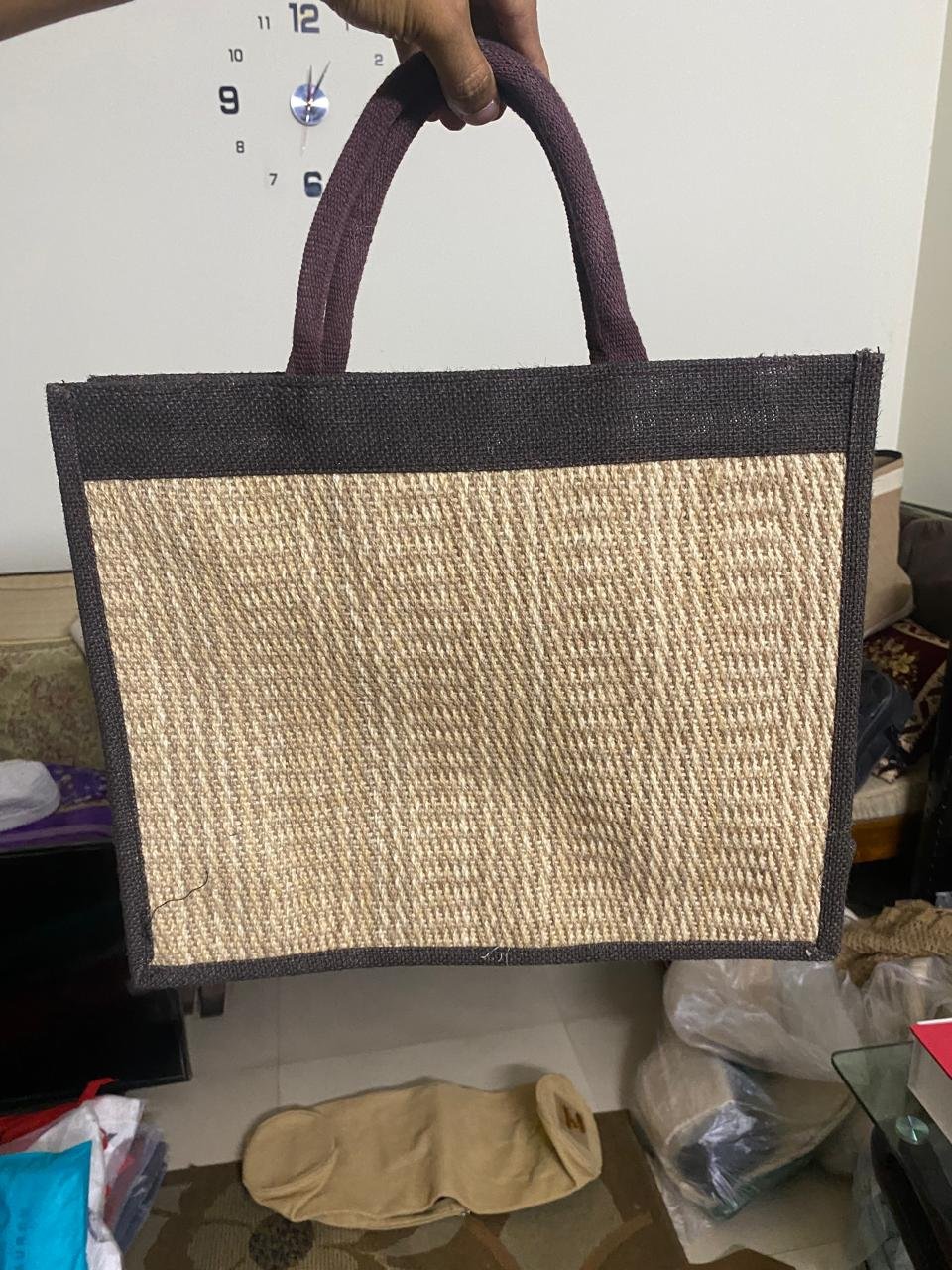 Compact Jute Gift Pouch - PoshPatternBD